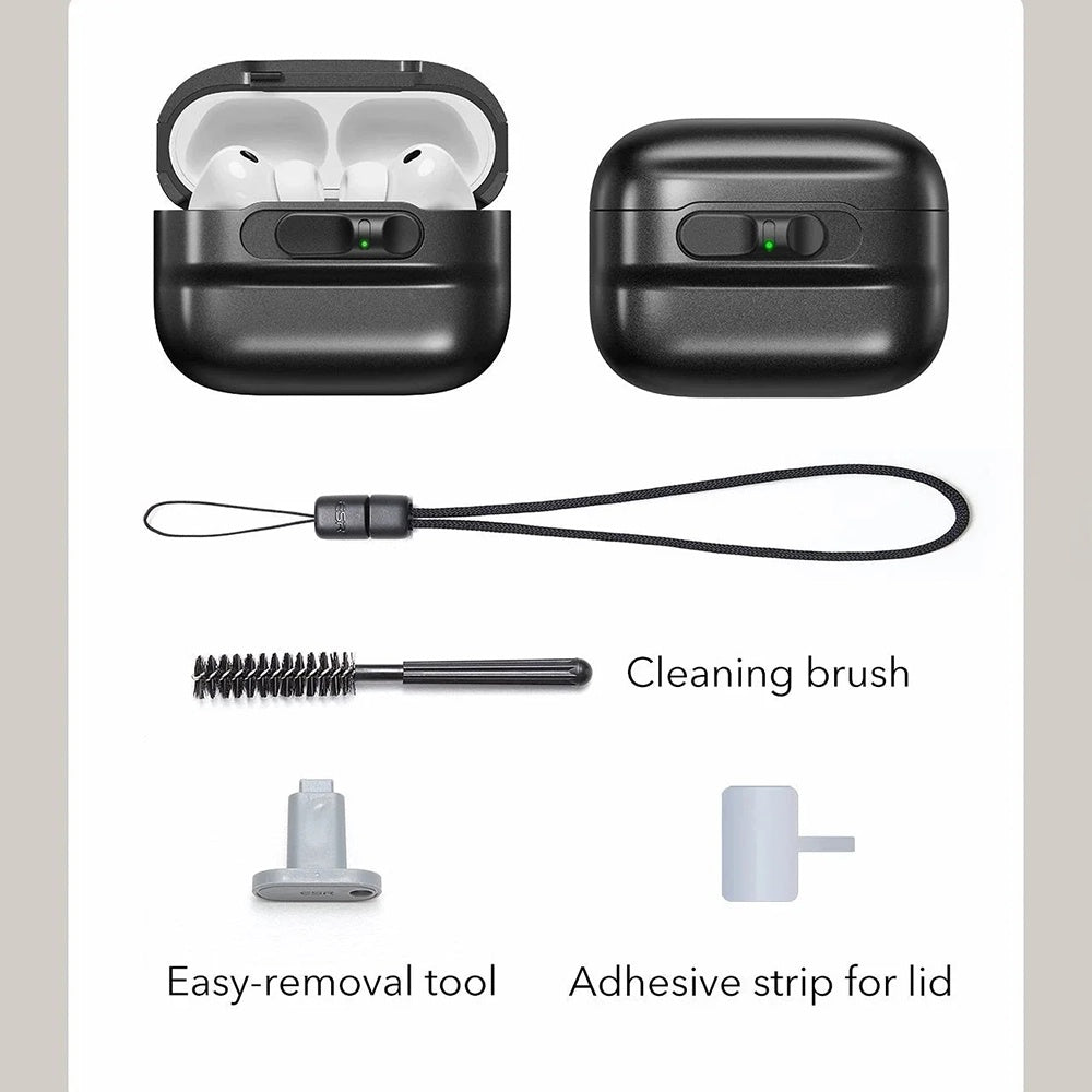 Futrola ESR Pulse Magnetic FlickLock za Apple AirPods Pro 3, Crna