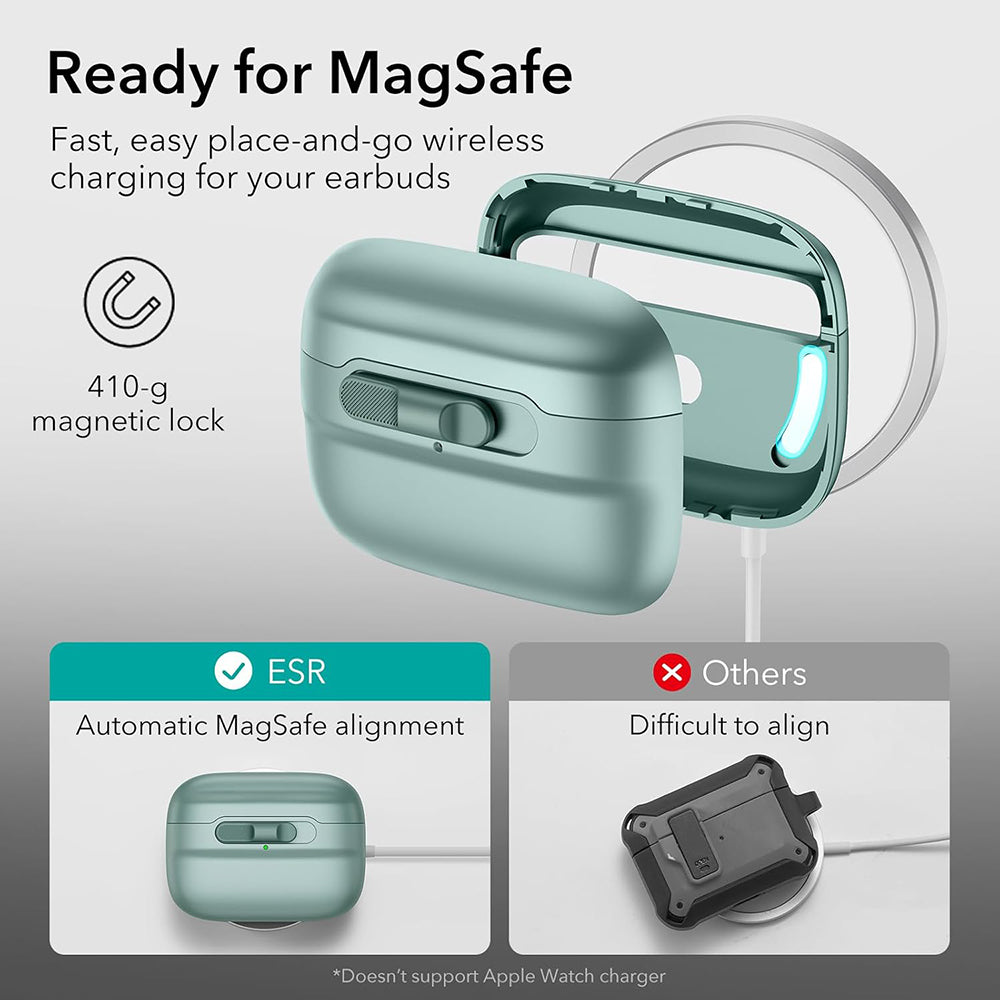 ESR Pulse futrola za Apple AirPods 4, Crna