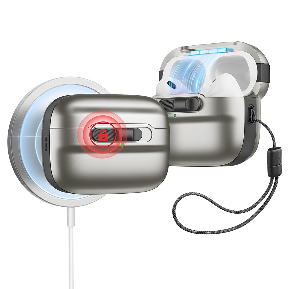 Futrola ESR Pulse za Apple AirPods Pro seriju, Siva