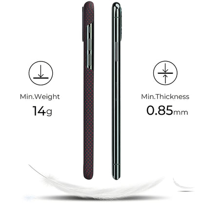 Futrola za Apple iPhone 11 Pro Max, Pitaka, MagEZ Car Plain, Crna KI1104M