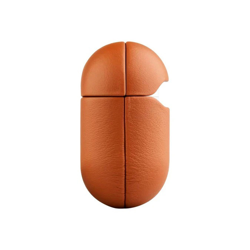 Futrola Fixed PodsLeather za Apple AirPods 4, Smeđa