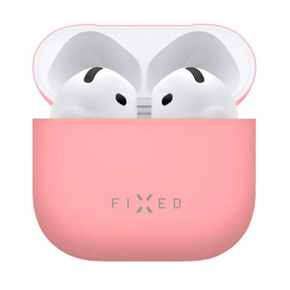 Futrola Fixed Silky za Apple AirPods 4, Roza