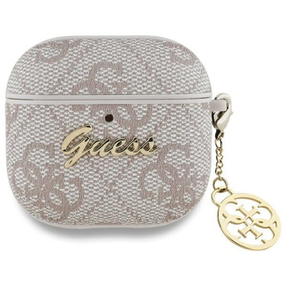 Futrola Guess 4G Charm za Apple AirPods 4, Roza