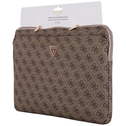 Futrola Guess 4G Triangle Logo za Laptop 14 inča, Smeđa