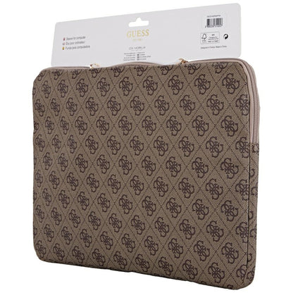 Futrola Guess 4G Triangle Logo za Laptop 14 inča, Smeđa