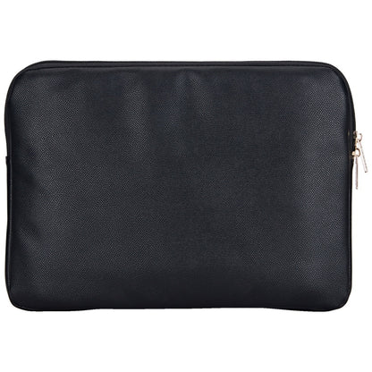 Futrola Guess Grained Triangle Logo za Laptop 14 inča, Crna