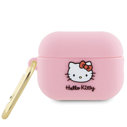 Futrola Hello Kitty 3D Kitty Head za Apple AirPods Pro 2, Roza