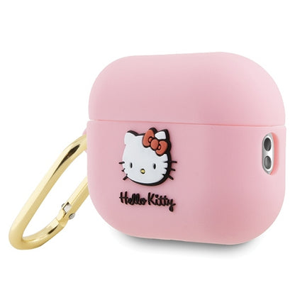 Futrola Hello Kitty 3D Kitty Head za Apple AirPods Pro 2, Roza