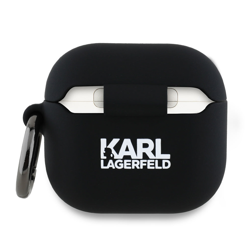 Futrola Karl Lagerfeld 3D Choupette's Head za Apple AirPods 4, Crna
