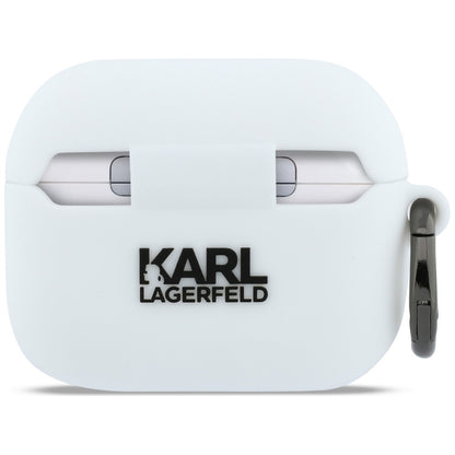 Futrola Karl Lagerfeld 3D Karl's Head za Apple AirPods Pro 3, Bijela