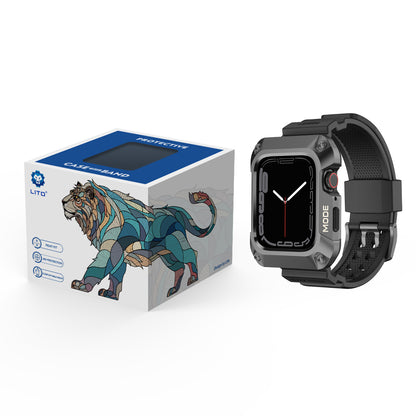 Remen Lito RuggedArmor za Apple Watch 44mm seriju, Sivi