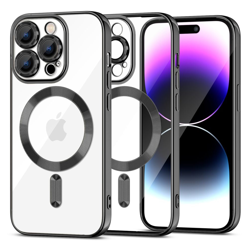 Futrola MagSafe za Apple iPhone 15 Pro Max, Tech-Protect, Magshine, Crna