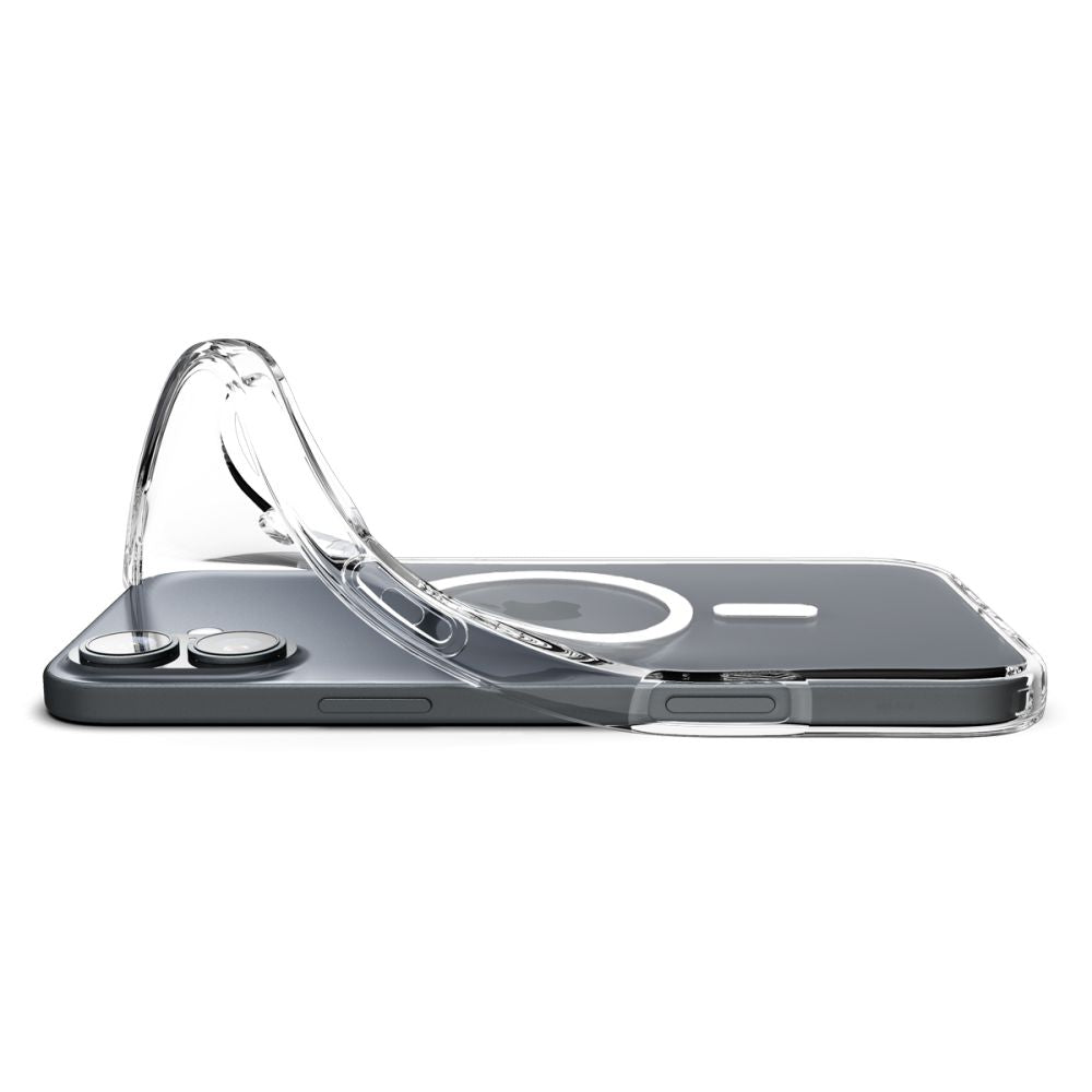 Futrola MagSafe za Apple iPhone 16 Plus, Spigen, Liquid Crystal, Prozirna ACS08388