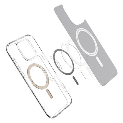 Futrola MagSafe za Apple iPhone 16 Pro, Spigen, Ultra Hybrid, Zlatna ACS08132