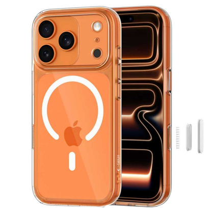 MagSafe futrola za Apple iPhone 17 Pro Max, Tech-Protect, MagPeak, Prozirna