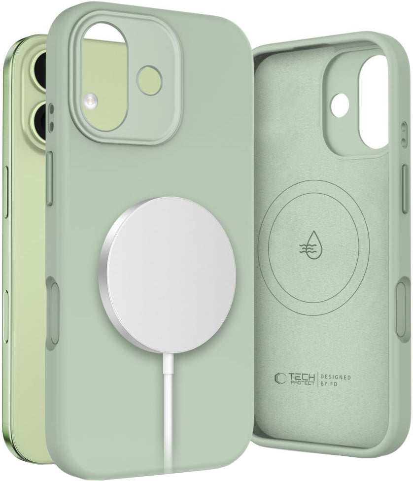 Futrola MagSafe za Apple iPhone 17, Tech-Protect, Uniq, Zelena