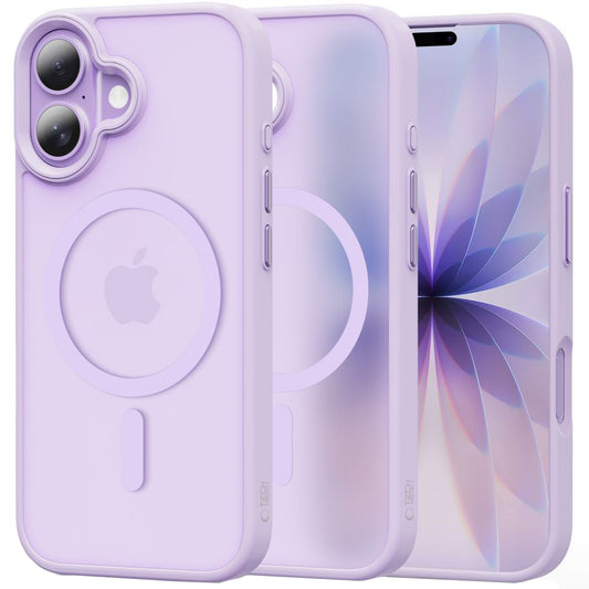 Futrola MagSafe za Apple iPhone 17, Tech-Protect, Magmat, Ljubičasta Mat