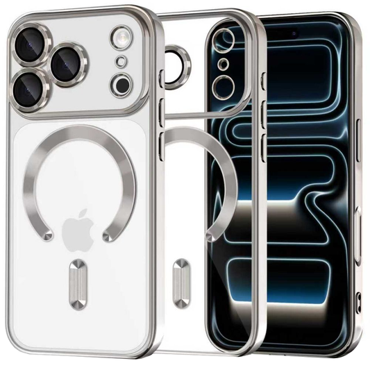 Futrola MagSafe za Apple iPhone 17 Pro, Tech-Protect, Magflex, Srebrna
