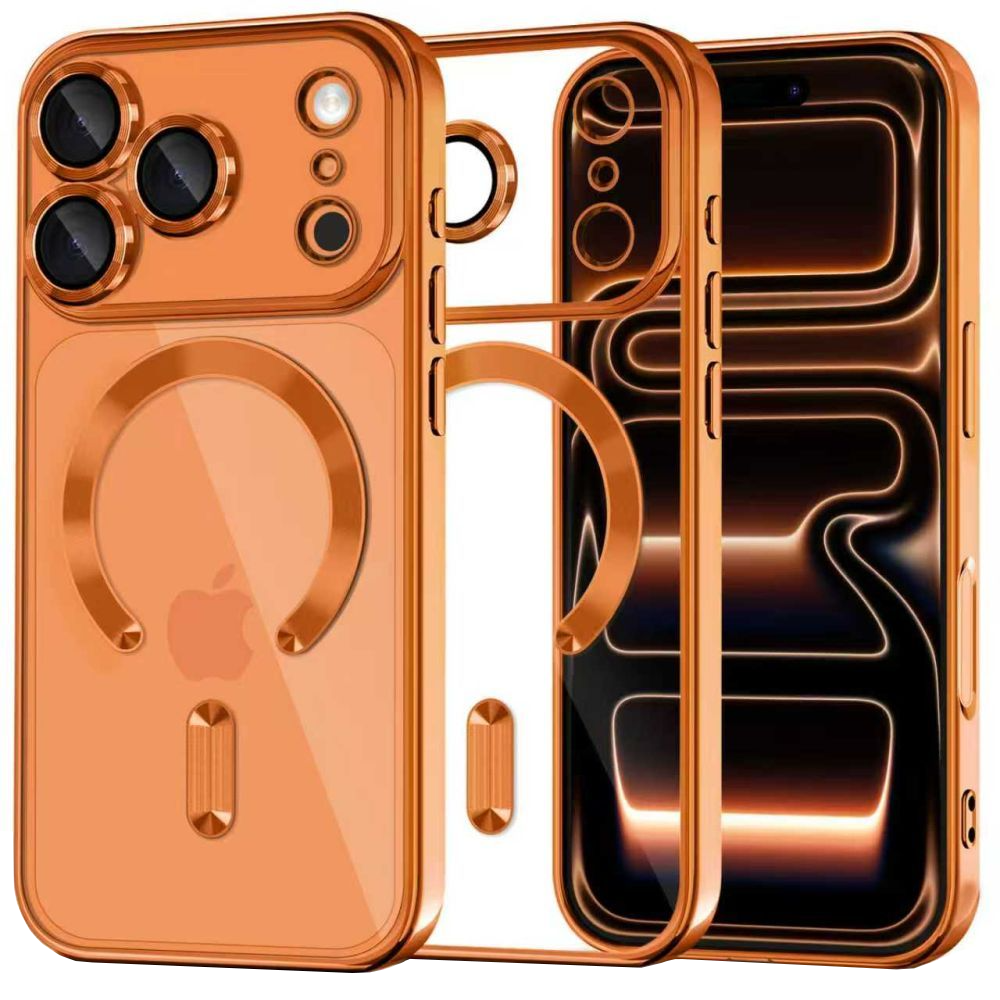 Futrola MagSafe za Apple iPhone 17 Pro, Tech-Protect, Magflex, Narančasta