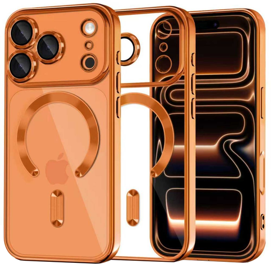 Futrola MagSafe za Apple iPhone 17 Pro, Tech-Protect, Magflex, Narančasta