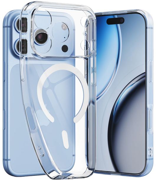 MagSafe maska za Apple iPhone 18 Pro / 17 Pro, Tech-Protect, Flexair, Prozirna