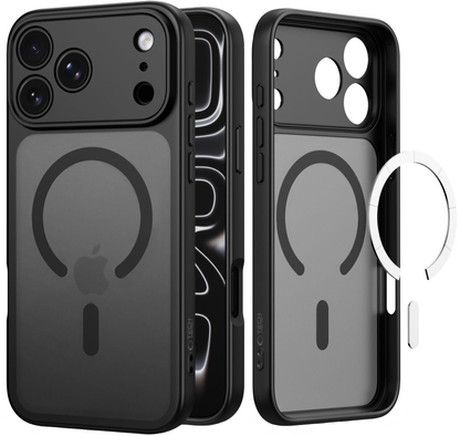MagSafe futrola za Apple iPhone 18 Pro Max / 17 Pro Max, Tech-Protect, BasicMag, Crna Mat