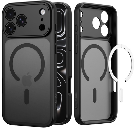 MagSafe futrola za Apple iPhone 18 Pro Max / 17 Pro Max, Tech-Protect, BasicMag, Crna Mat
