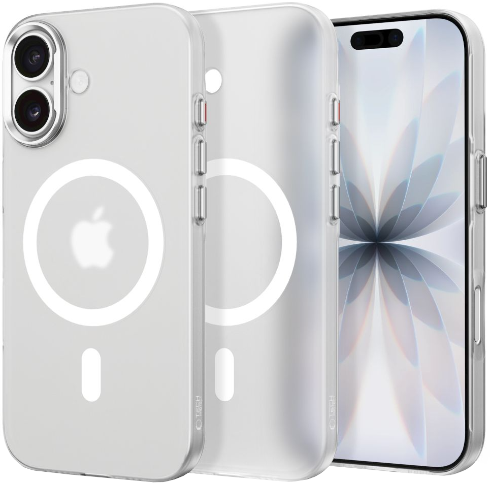 MagSafe futrola za Apple iPhone 17, Tech-Protect, MagZero, Mat Bijela