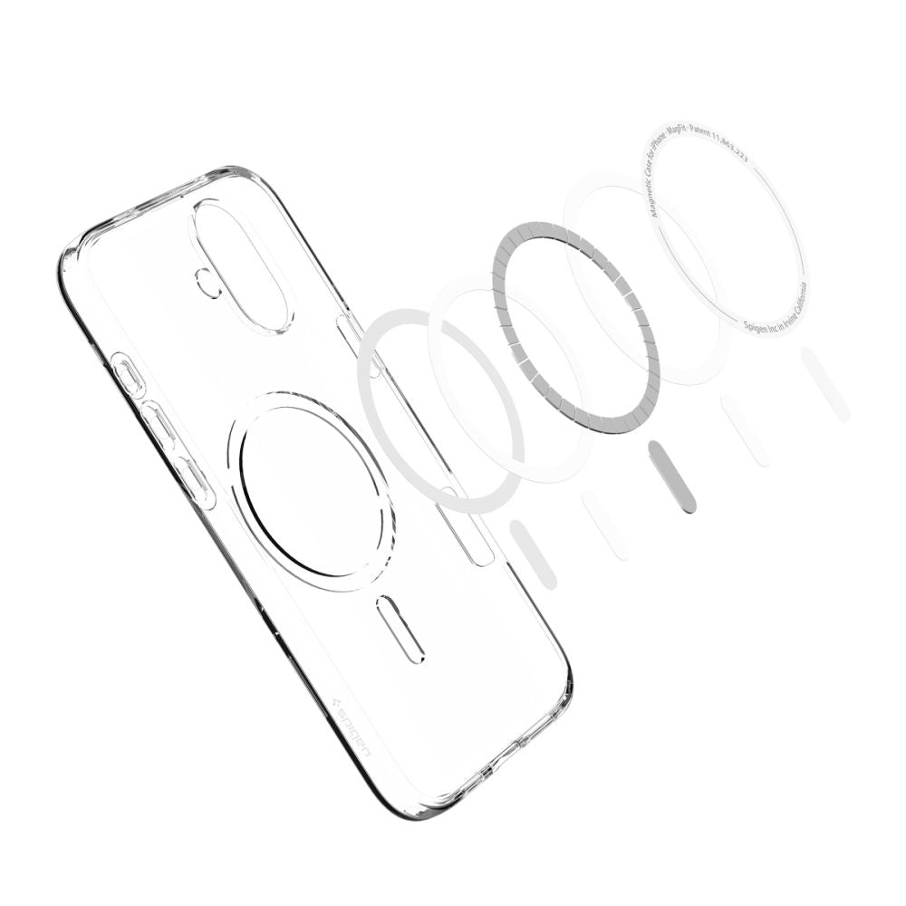 MagSafe futrola za Apple iPhone 16 Plus, Spigen, Liquid Crystal, Prozirna ACS08388