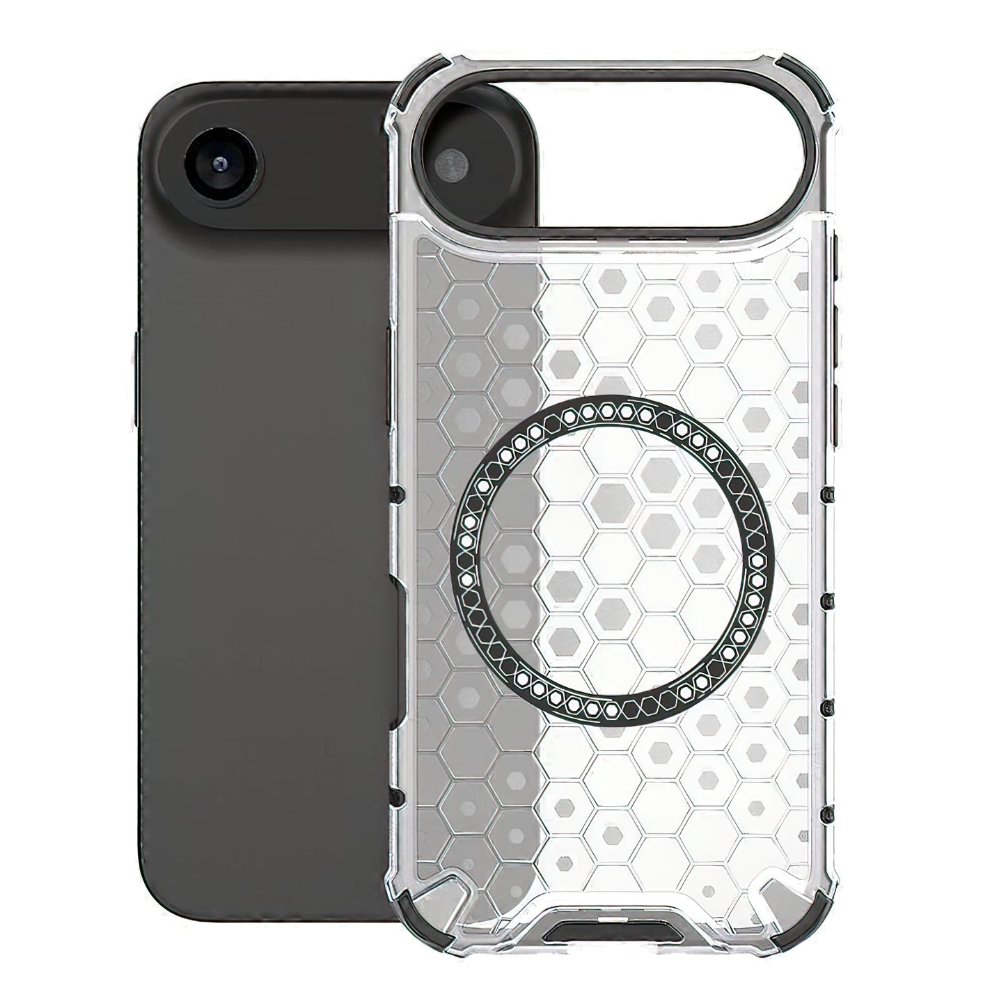 Futrola MagSafe za Apple iPhone 17 Air, Techsuit, HoneyComb Shield, Bijela