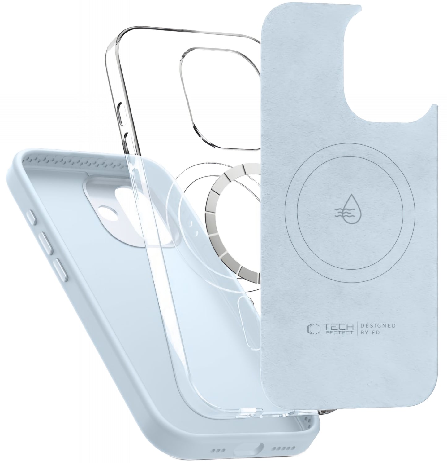MagSafe futrola za Apple iPhone 17, Tech-Protect, Uniq, Plava
