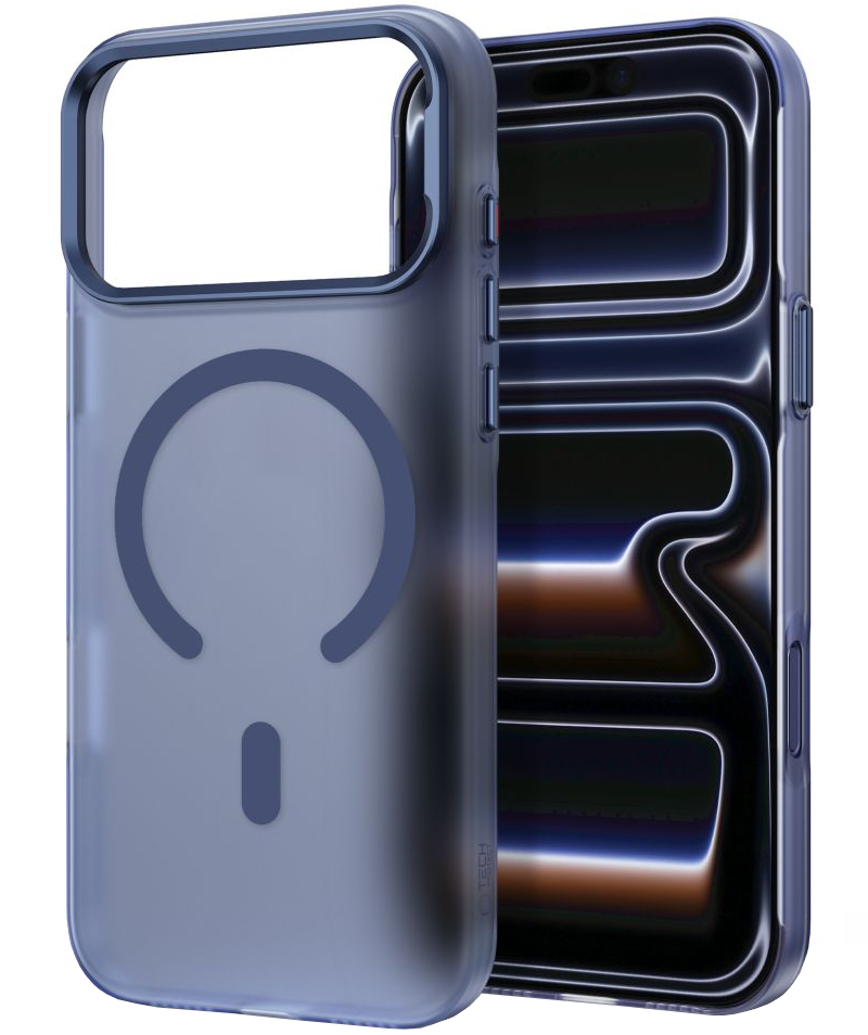 MagSafe futrola za Apple iPhone 18 Pro / 17 Pro, Tech-Protect, MagZero, Mat Tamnoplava