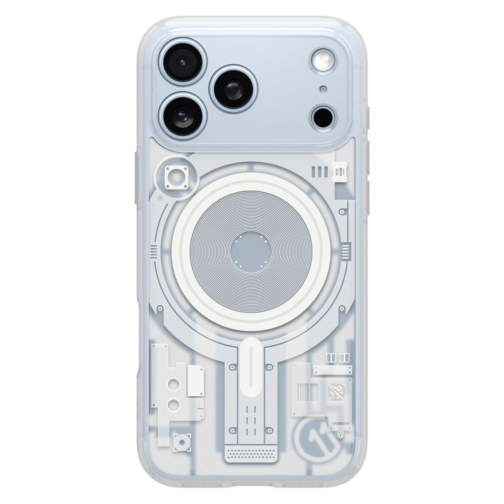 MagSafe maska za Apple iPhone 18 Pro Max / 17 Pro Max, Spigen, C11 Ultra Hybrid MagFit Element, bijela ACS12307