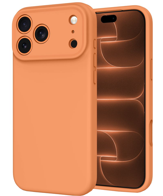 MagSafe maska za Apple iPhone 18 Pro Max / 17 Pro Max, Tech-Protect, silikonska, narančasta