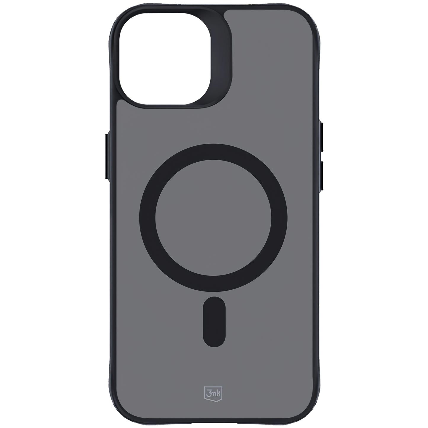 MagSafe futrola za Apple iPhone 15, 3MK, Smoke MagCase, Crna