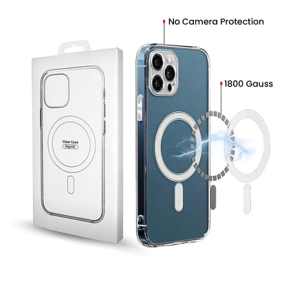 MagSafe futrola za Apple iPhone 17 Pro Max, OEM, prozirna, transparentna