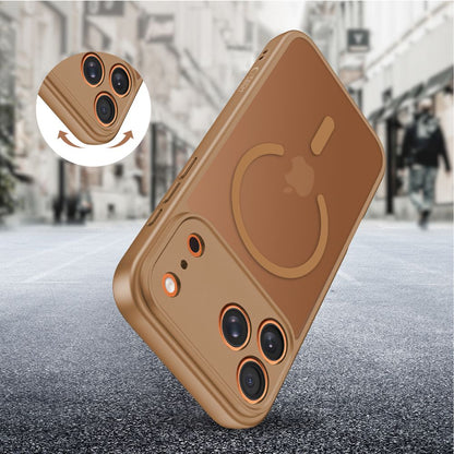 Futrola MagSafe za Apple iPhone 17 Pro Max, Tech-Protect, BasicMag, Mat smeđa