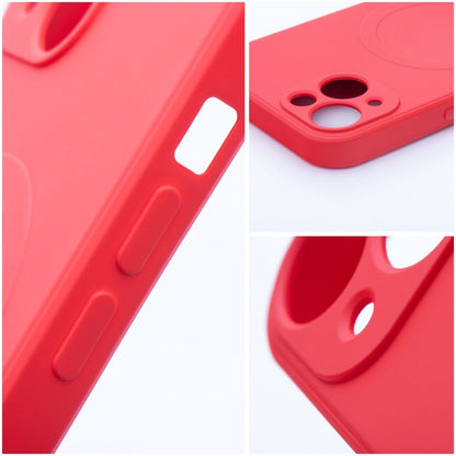 MagSafe maska za Apple iPhone 17e / 16e, OEM, Silicone Mag, Crvena