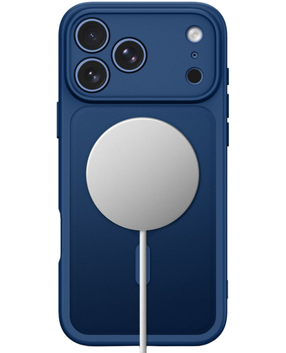 MagSafe maska za Apple iPhone 18 Pro / 17 Pro, Tech-Protect, BasicMag, Mat Tamnoplava