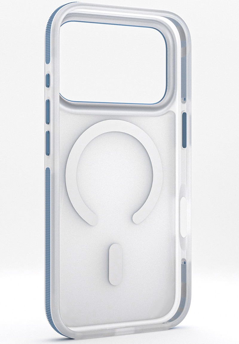 MagSafe futrola za Apple iPhone 18 Pro / 17 Pro, Etteri, Icy Mag, Plava