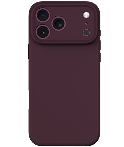 MagSafe maskica za Apple iPhone 18 Pro / 17 Pro, Tech-Protect, silikonska, bordo crvena