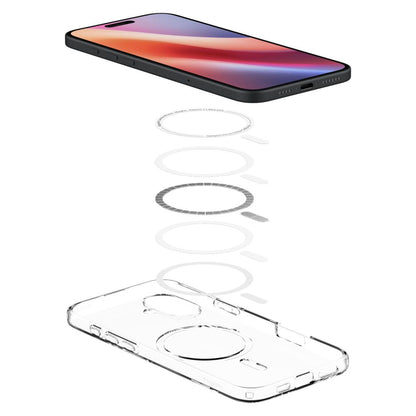 MagSafe futrola za Apple iPhone 16 Plus, Spigen, Liquid Crystal, Prozirna ACS08388