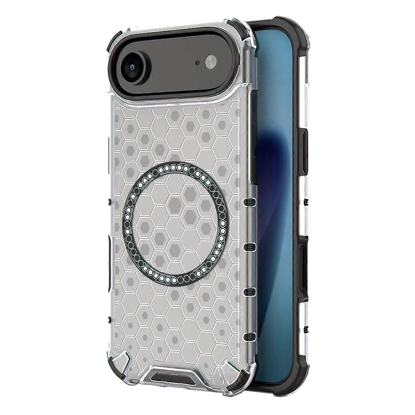 Futrola MagSafe za Apple iPhone 17 Air, Techsuit, HoneyComb Shield, Bijela