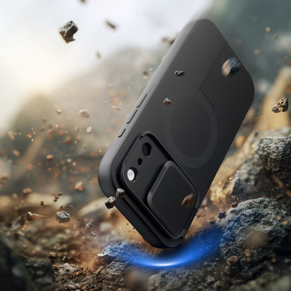 Futrola MagSafe za Apple iPhone 17 Pro, Tech-Protect, Kevlar Aura, Crna