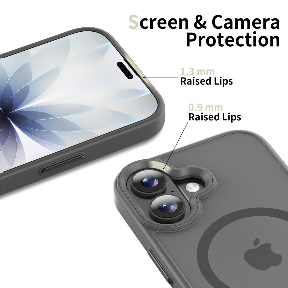 MagSafe futrola za Apple iPhone 17, Tech-Protect, Magmat, Siva Mat