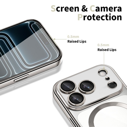 Futrola MagSafe za Apple iPhone 17 Pro, Tech-Protect, Magflex, Srebrna