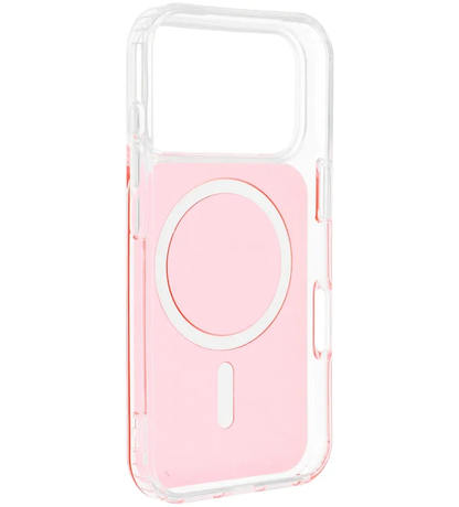 MagSafe futrola za Apple iPhone 17e / 16e, OEM, Clear Fusion Mag Cover, Narančasta