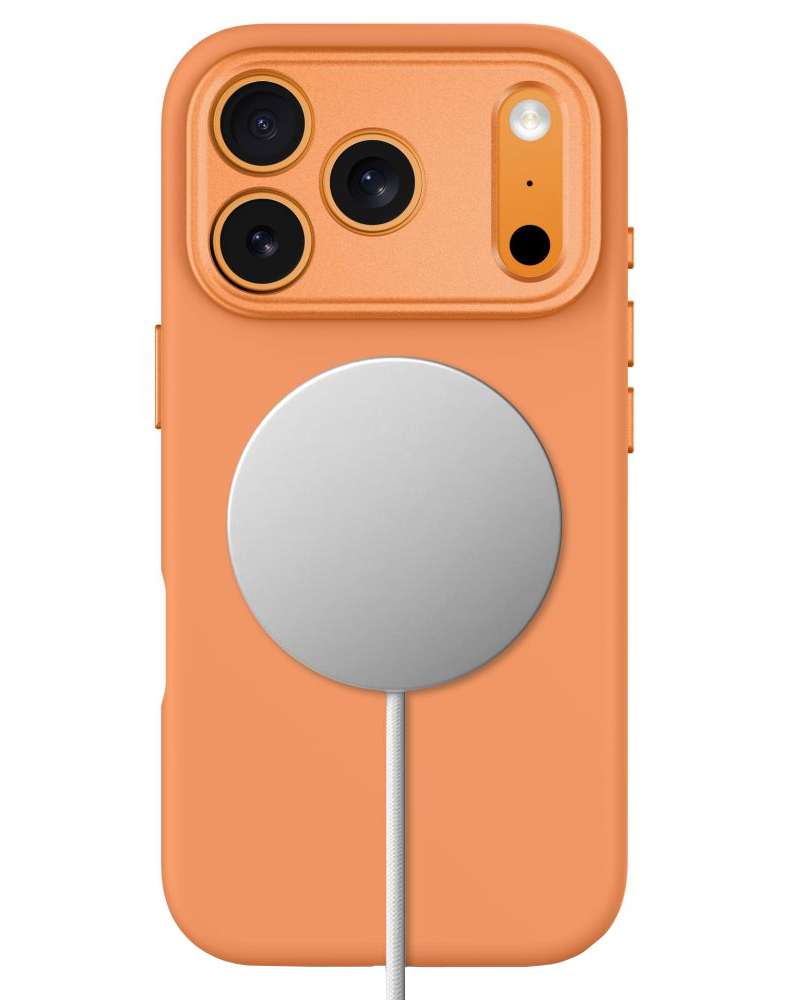 MagSafe maska za Apple iPhone 18 Pro / 17 Pro, Tech-Protect, Uniq CC, Narančasta
