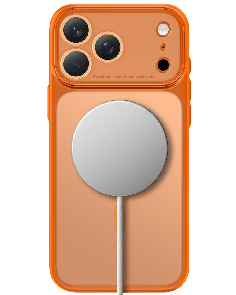 MagSafe futrola za Apple iPhone 18 Pro Max / 17 Pro Max, Tech-Protect, MagPrime CC, Mat Narančasta