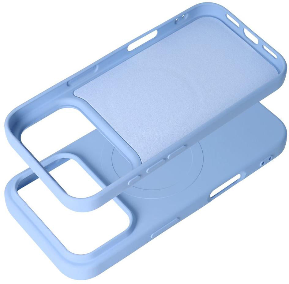 MagSafe maskica za Apple iPhone 18 Pro Max / 17 Pro Max, OEM, Silicone Mag (Big Hole), plava